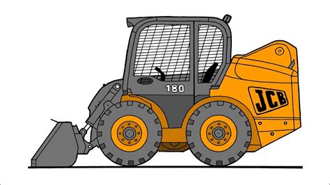 skid steer drawing easy|sketches of skid steers.